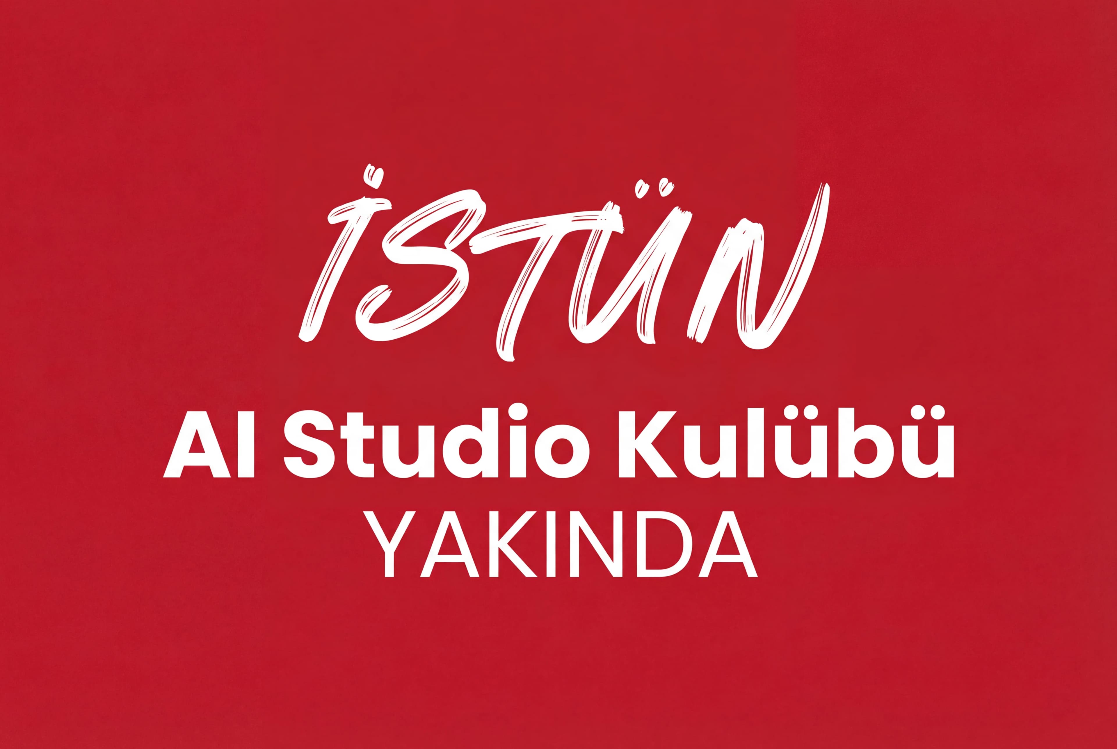 İSTÜN AI Studio kapak görseli